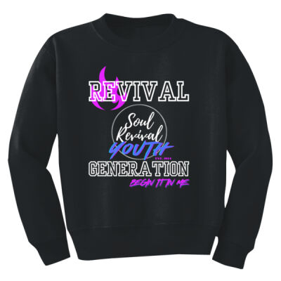 Soul Revival - Youth Heavy Blend Crewneck Sweatshirt Thumbnail