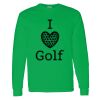 Heavy Cotton 100% Cotton Long Sleeve T Shirt Thumbnail