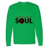 Heavy Cotton 100% Cotton Long Sleeve T Shirt Thumbnail