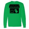 Heavy Cotton 100% Cotton Long Sleeve T Shirt Thumbnail