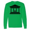 Heavy Cotton 100% Cotton Long Sleeve T Shirt Thumbnail
