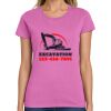 Ladies Heavy Cotton 100% Cotton T Shirt Thumbnail