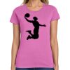 Ladies Heavy Cotton 100% Cotton T Shirt Thumbnail
