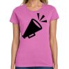 Ladies Heavy Cotton 100% Cotton T Shirt Thumbnail