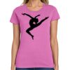 Ladies Heavy Cotton 100% Cotton T Shirt Thumbnail