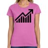 Ladies Heavy Cotton 100% Cotton T Shirt Thumbnail