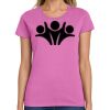 Ladies Heavy Cotton 100% Cotton T Shirt Thumbnail