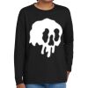 Youth Heavy Cotton 100% Cotton Long Sleeve T Shirt Thumbnail