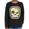 Youth Heavy Cotton 100% Cotton Long Sleeve T Shirt Thumbnail