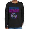 Youth Heavy Cotton 100% Cotton Long Sleeve T Shirt Thumbnail