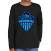Youth Heavy Cotton 100% Cotton Long Sleeve T Shirt Thumbnail